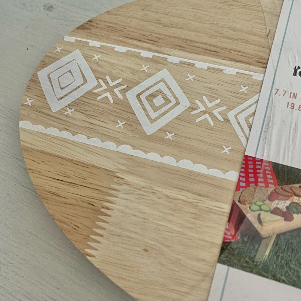 Wooden Folding Tray New NWT